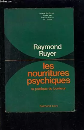 Couverture du produit · Les Nourritures psychiques