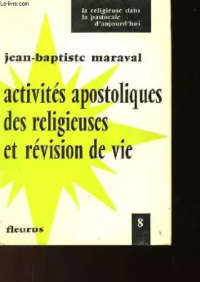 Couverture du produit · Activités apostoliques des religieuses et révision de vie.