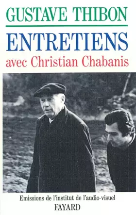 Couverture du produit · Entretiens avec Christian Chabanis