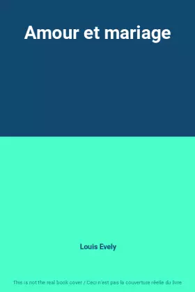 Couverture du produit · Amour et mariage