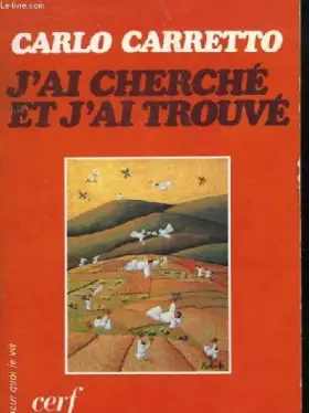 Couverture du produit · J'ai cherché et j'ai trouvé