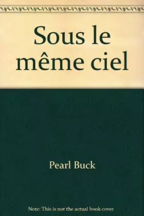 Couverture du produit · Sous le même ciel