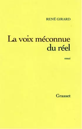 Couverture du produit · La Voix méconnue du réel