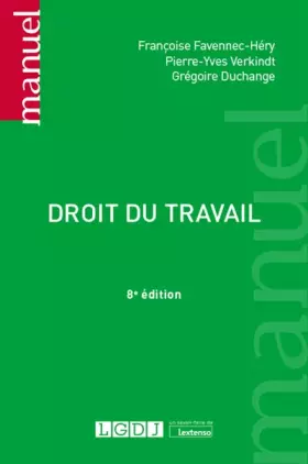 Couverture du produit · Droit du travail (2022)