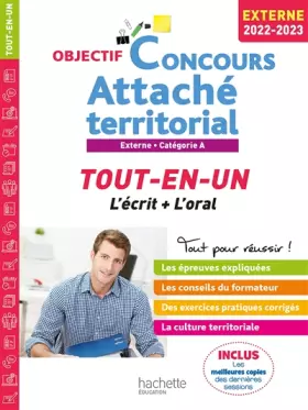 Couverture du produit · Objectif Concours 2022-2023 Attaché territorial (concours externe)
