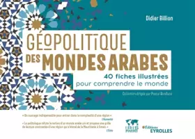 Couverture du produit · Géopolitique des mondes arabes: 40 fiches illustrées pour comprendre le monde