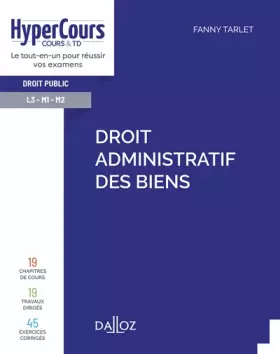 Couverture du produit · Droit administratif des biens