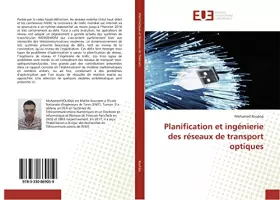 Couverture du produit · Planification et ingénierie des réseaux de transport optiques