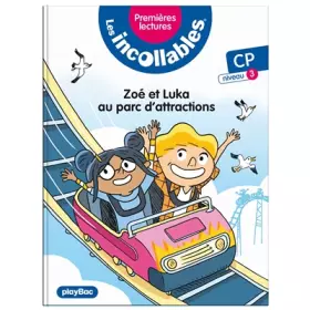 Couverture du produit · Les incollables - Premières lectures - Tome 24 - Zoé et Luka au parc d'attractions - Niv. 3