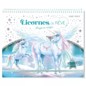 Couverture du produit · Licornes de rêve - Carnet créatif - Magie des neiges