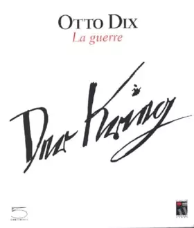 Couverture du produit · Otto Dix. La guerre: La guerre : Der Krieg