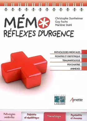 Couverture du produit · Mémo réflexes d'urgence