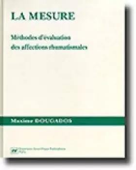 Couverture du produit · La mesure: Initiation du clinicien au langage statistique et méthodologique