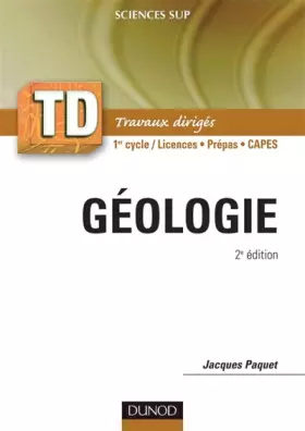 Couverture du produit · TD de géologie - 2ème édition