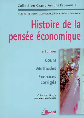 Couverture du produit · Histoire de la pensée économique
