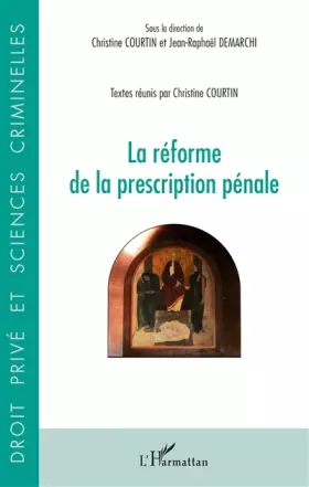 Couverture du produit · Réforme de la prescription pénale
