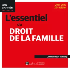 Couverture du produit · L'essentiel du droit de la famille (2021-2022)