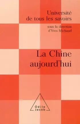 Couverture du produit · La Chine aujourd'hui