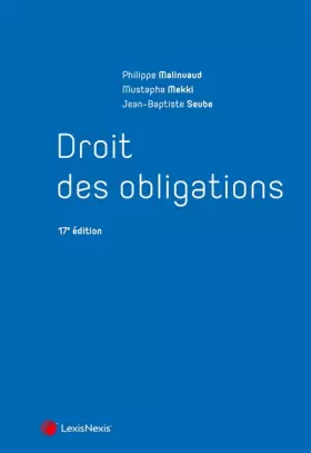 Couverture du produit · Droit des obligations