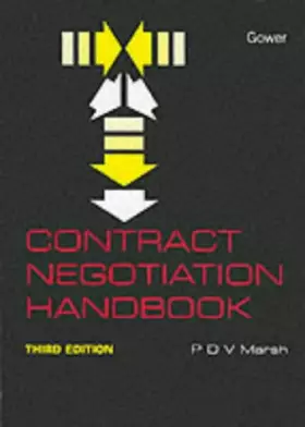 Couverture du produit · Contract Negotiation Handbook
