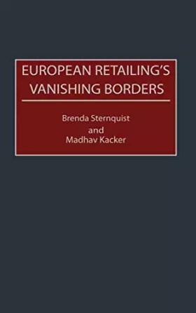 Couverture du produit · European Retailing's Vanishing Borders
