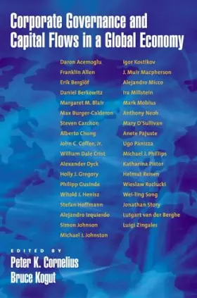 Couverture du produit · Corporate Governance and Capital Flows in a Global Economy (Global Outlook Book Series)