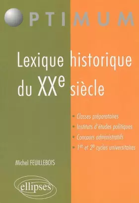 Couverture du produit · Lexique historique du XXe siècle