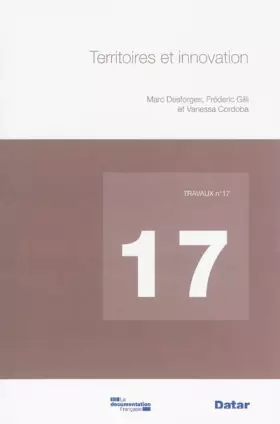 Couverture du produit · Territoire et innovation