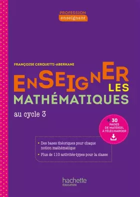 Couverture du produit · Profession enseignant - Enseigner les Mathématiques au cycle 3 - Ed. 2021
