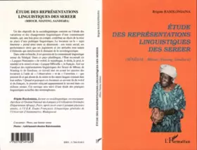 Couverture du produit · Etude des représentations linguistiques des Sereer