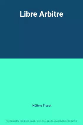 Couverture du produit · Libre Arbitre