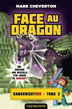 Couverture du produit · Minecraft - Les Aventures de Gameknight999, T3 : Face au dragon