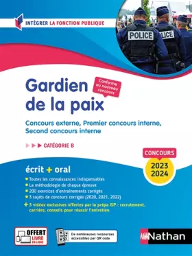 Couverture du produit · Gardien de la paix 2023/2024