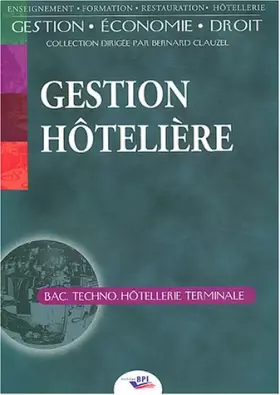 Couverture du produit · Gestion hôtelière Tle Bac techno hôtellerie