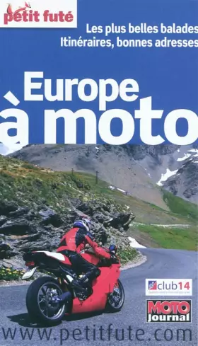 Couverture du produit · Petit Futé Europe à moto