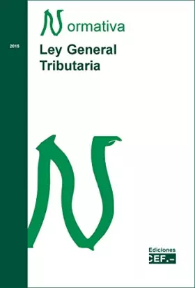 Couverture du produit · Ley general tributaria. Normativa 2015 (SIN COLECCION)