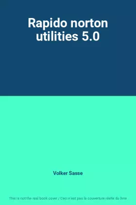 Couverture du produit · Rapido norton utilities 5.0