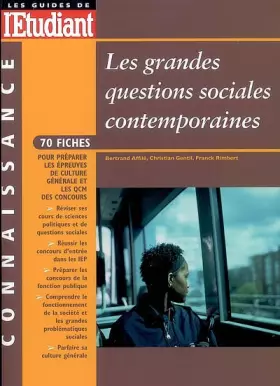 Couverture du produit · Les grandes questions sociales contemporaines