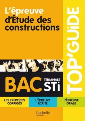 Couverture du produit · Etudes des constructions, terminale STI