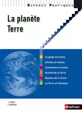 Couverture du produit · La planète terre