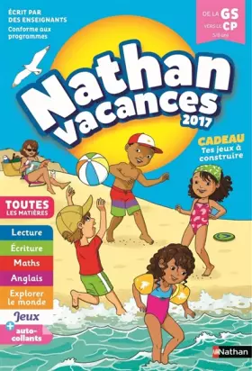 Couverture du produit · Nathan Vacances 2017 - De la Grande Section vers le CP - Cahier de vacances