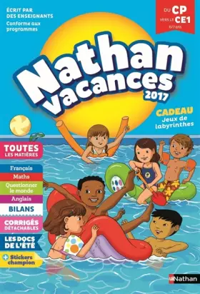 Couverture du produit · Nathan Vacances primaire - Du CP vers le CE1 - Cahier de vacances