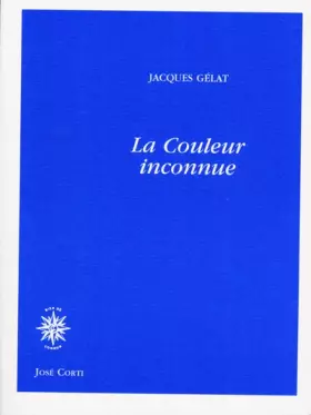 Couverture du produit · La Couleur inconnue