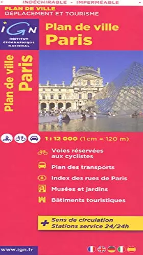 Couverture du produit · 72600 PLAN DE PARIS (INDECHIRABLE) 1/12.000