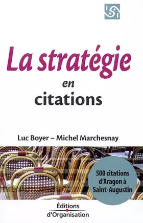 Couverture du produit · La stratégie en citations