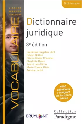 Couverture du produit · Dictionnaire juridique