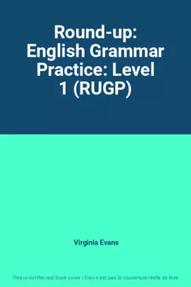 Couverture du produit · Round-up: English Grammar Practice: Level 1 (RUGP)