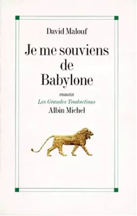 Couverture du produit · Je me souviens de Babylone