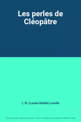 Couverture du produit · Les perles de Cléopâtre
