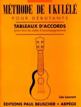 Couverture du produit · METHODE DE UKULELE